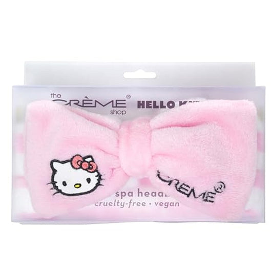 THE CREME SHOP Hello Kitty Pink Stripe Headband Health & Beauty oceanbuy beauty markham toronto free ship USA asian korean skincare