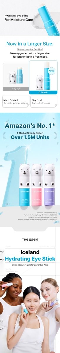 THE SAEM Iceland Hydrating Eye Stick 11g 2