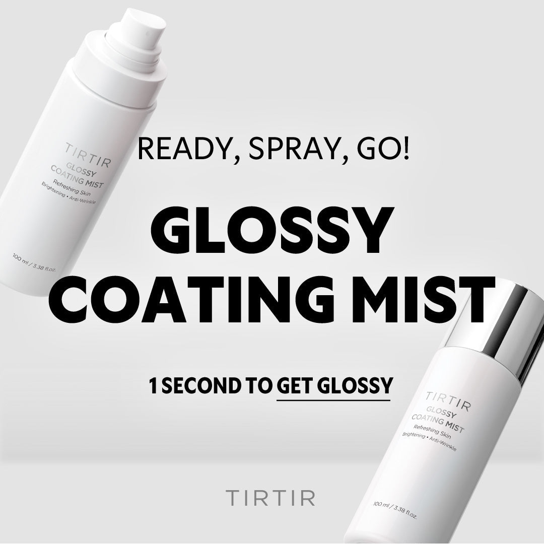 TIRTIR Glossy Coating Mist 100ml Setting Powder & Spray 3