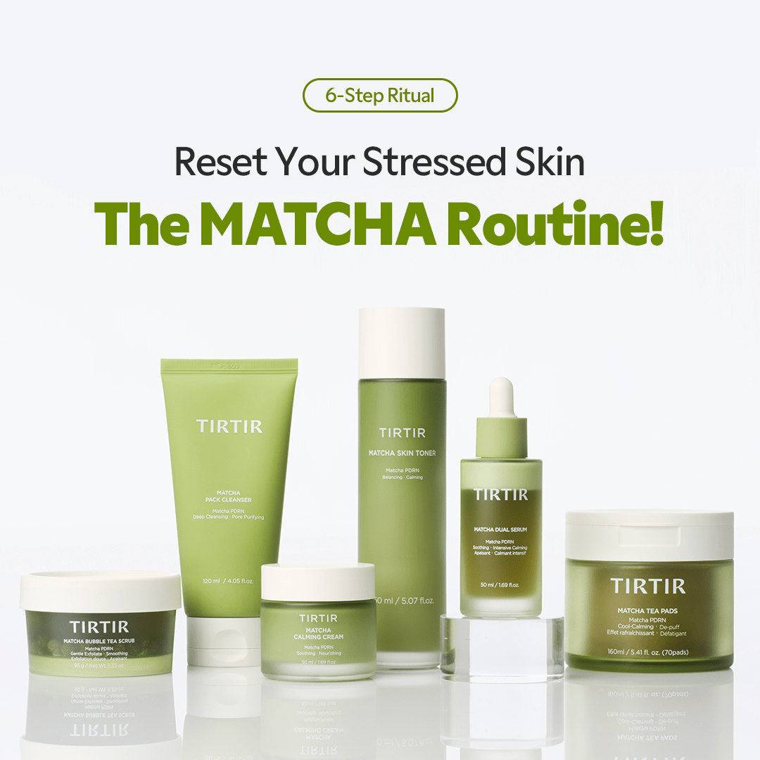 TIRTIR Matcha Dual Serum Redness Relief Hydration 100ml 8