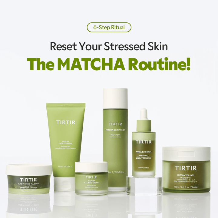TIRTIR Matcha Dual Serum Redness Relief Hydration 100ml 8