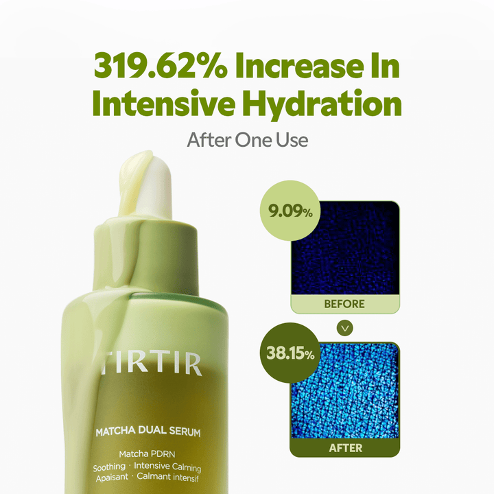 TIRTIR Matcha Dual Serum Redness Relief Hydration 100ml 5