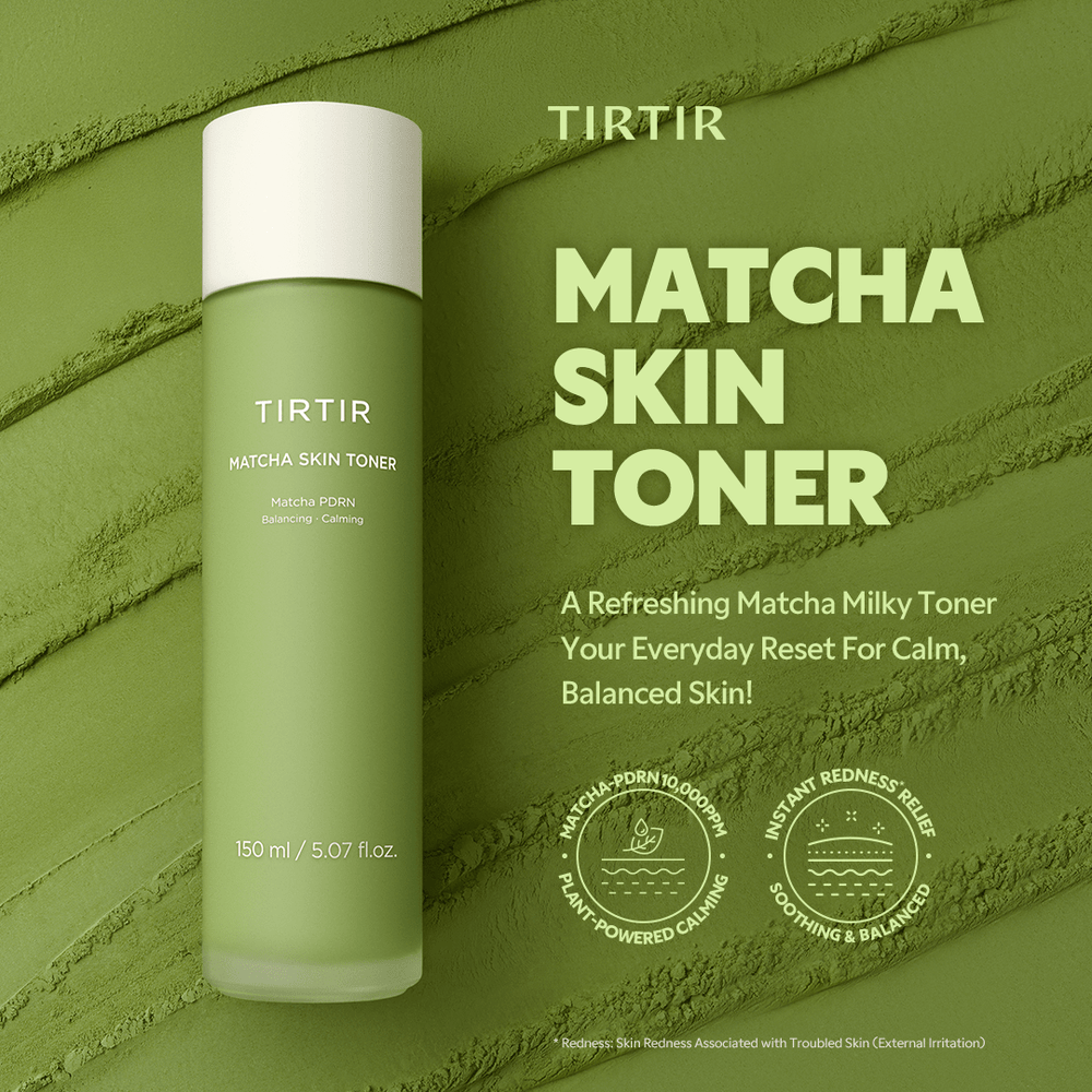 TIRTIR Matcha Skin Toner Hydrates Soothes 200ml Toner 2