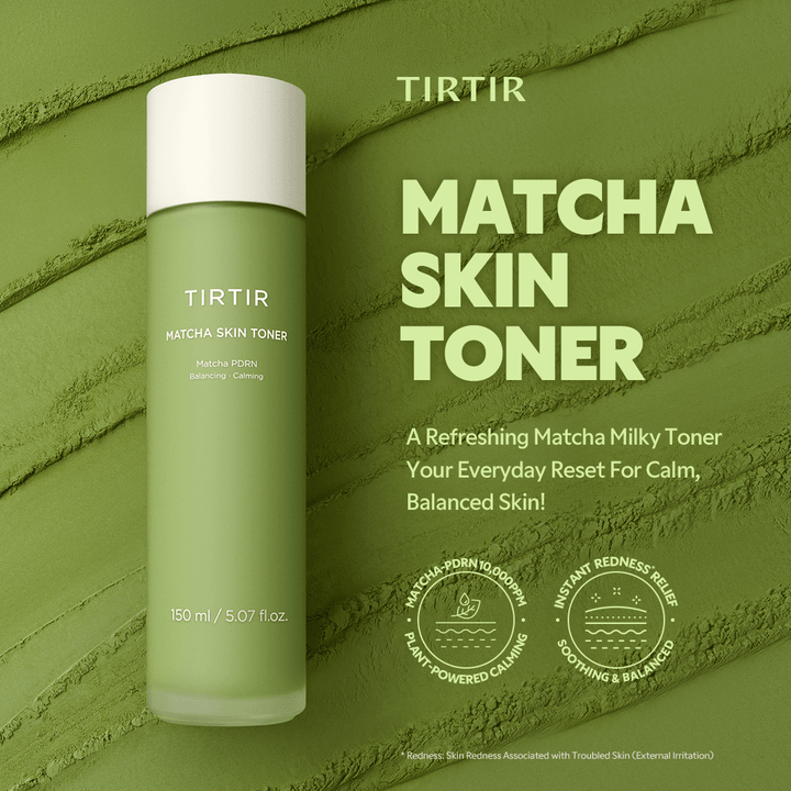 TIRTIR Matcha Skin Toner Hydrates Soothes 200ml Toner 2
