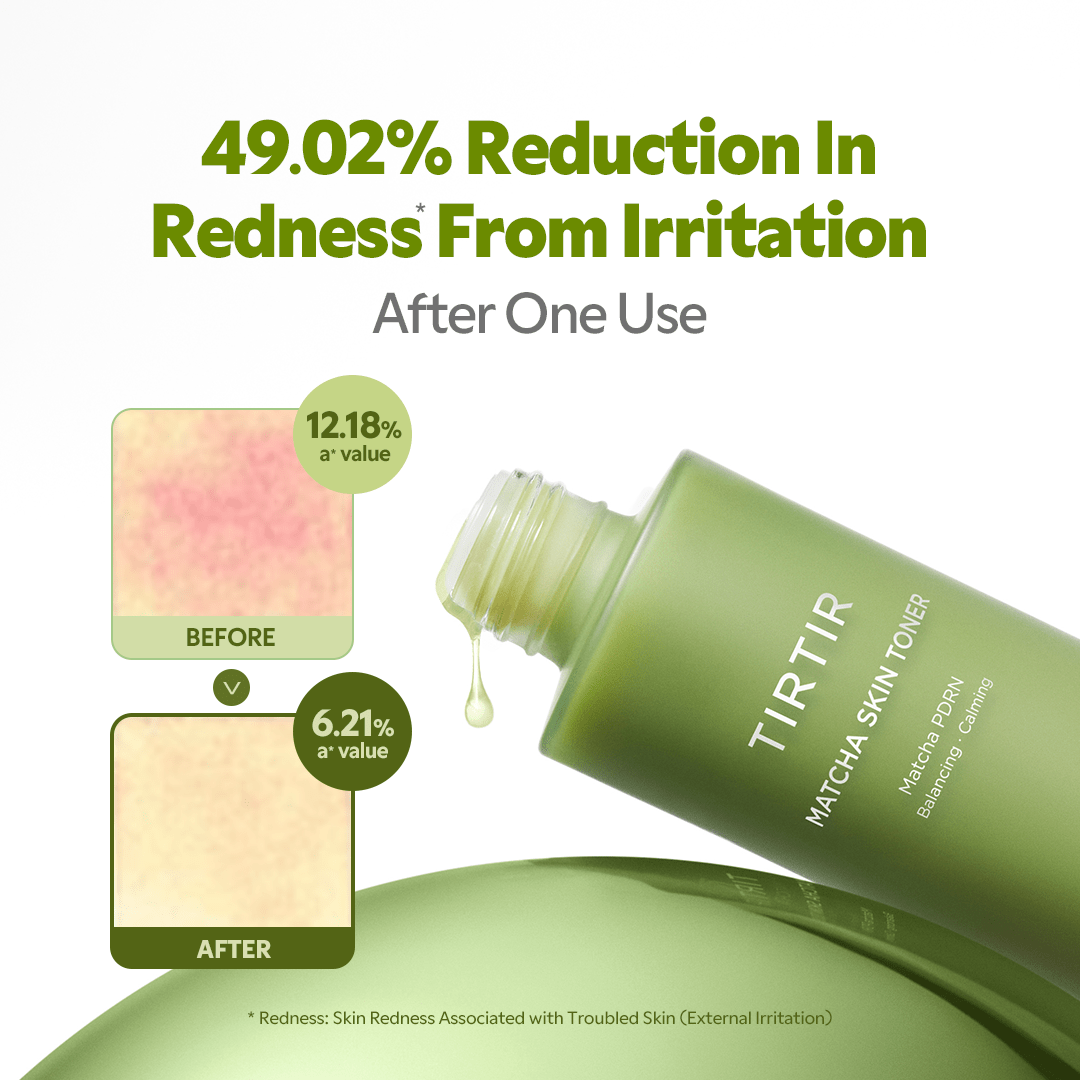 TIRTIR Matcha Skin Toner Hydrates Soothes 200ml Toner 5