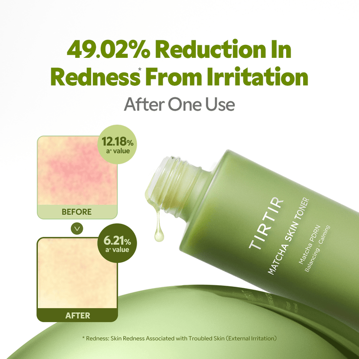 TIRTIR Matcha Skin Toner Hydrates Soothes 200ml Toner 5