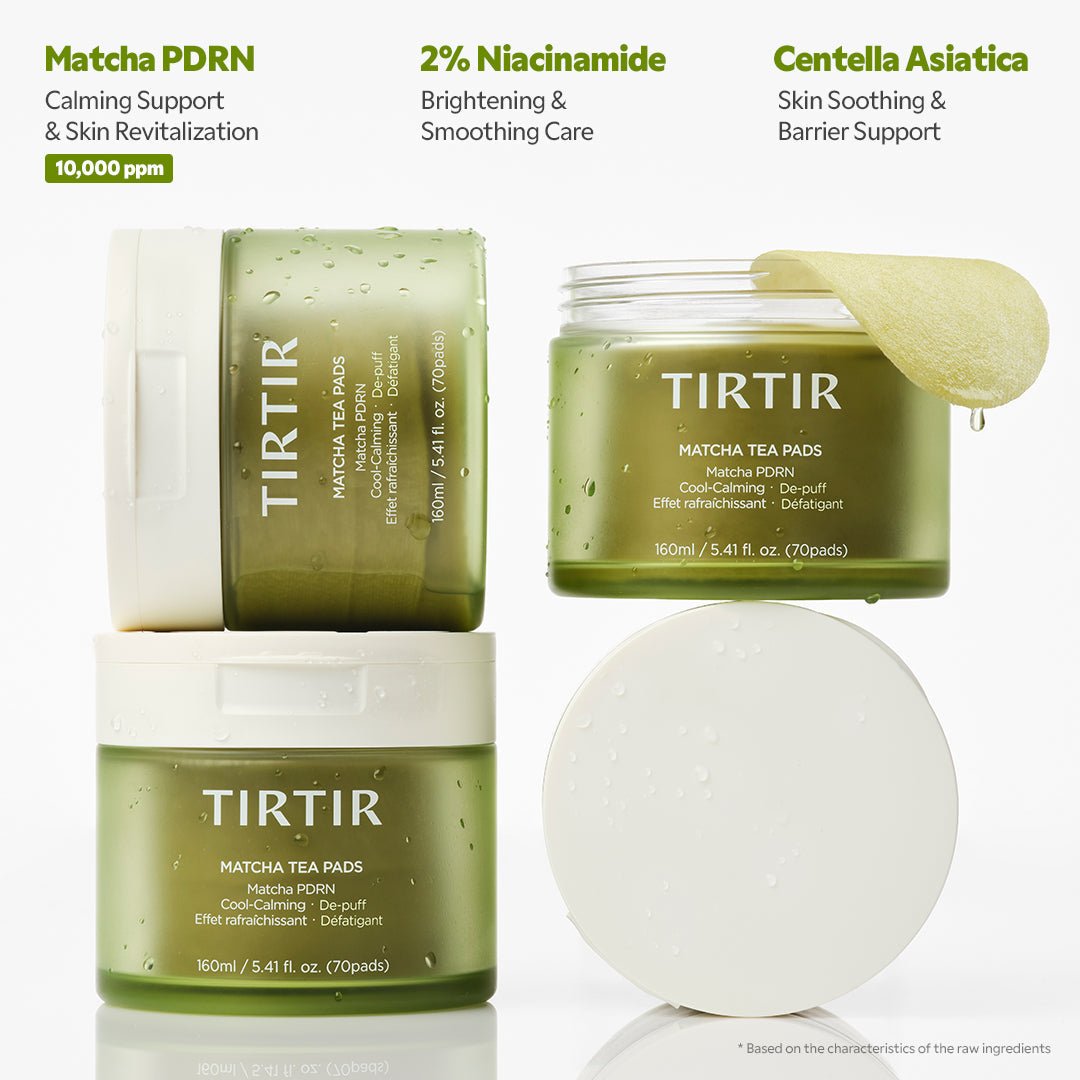 TIRTIR Matcha Tea Pads Redness Relief 70 pads 5