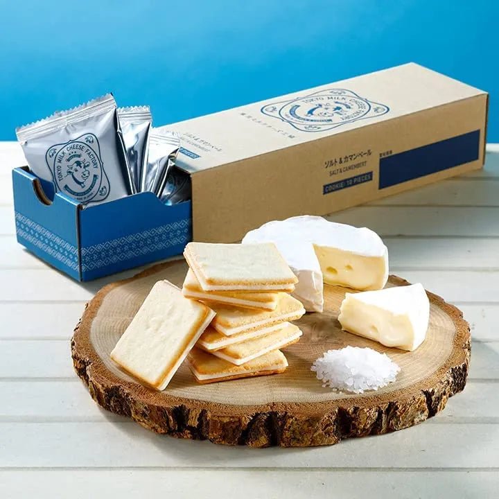TOKYO MILK CHEESE FACTORY Salt & Camembert Cookies 10Pcs Food, Beverages & Tobacco Kbeauty markham toronto free ship USA asian korean