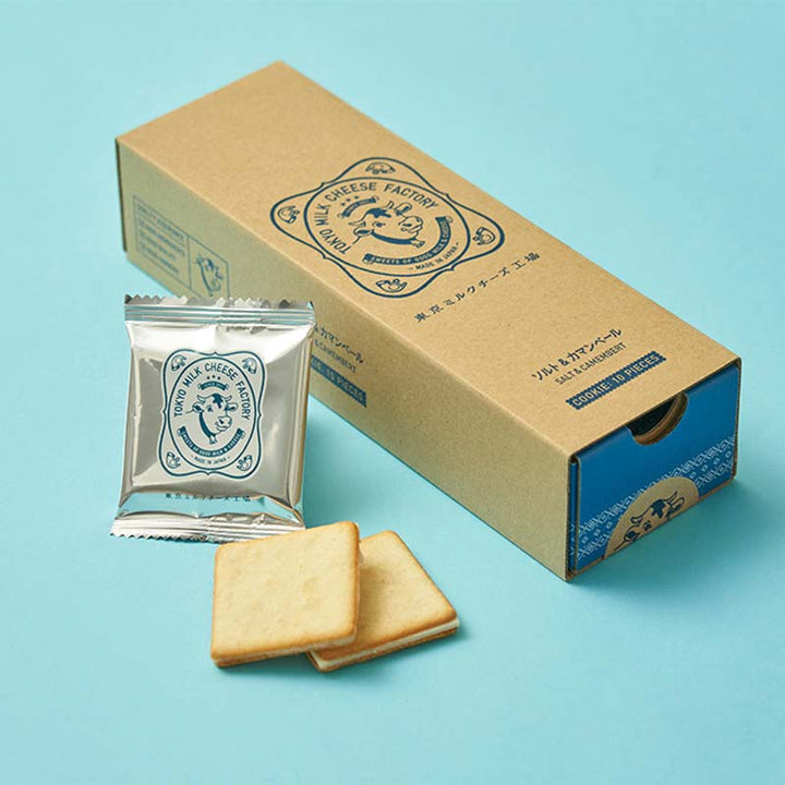 TOKYO MILK CHEESE FACTORY Salt & Camembert Cookies 10Pcs Food, Beverages & Tobacco Kbeauty markham toronto free ship USA asian korean