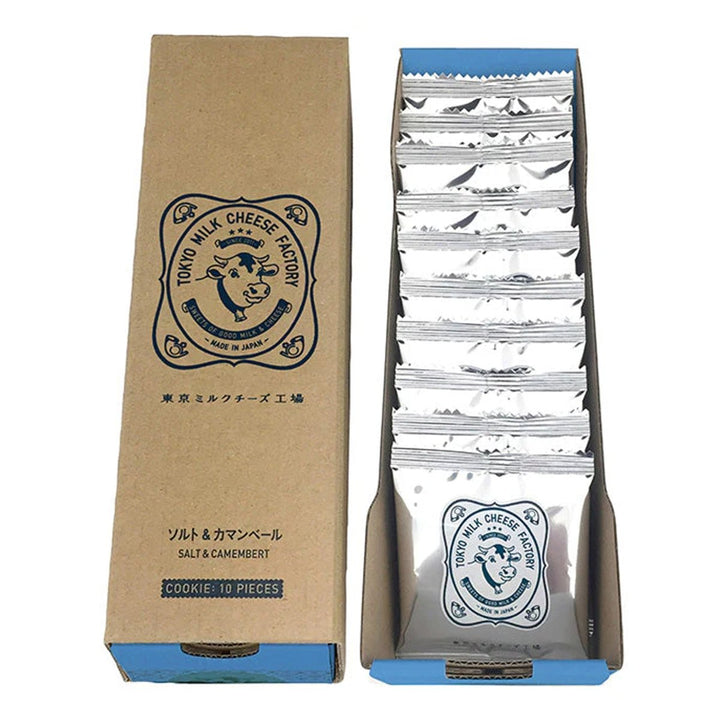 TOKYO MILK CHEESE FACTORY Salt & Camembert Cookies 10Pcs Food, Beverages & Tobacco Kbeauty markham toronto free ship USA asian korean