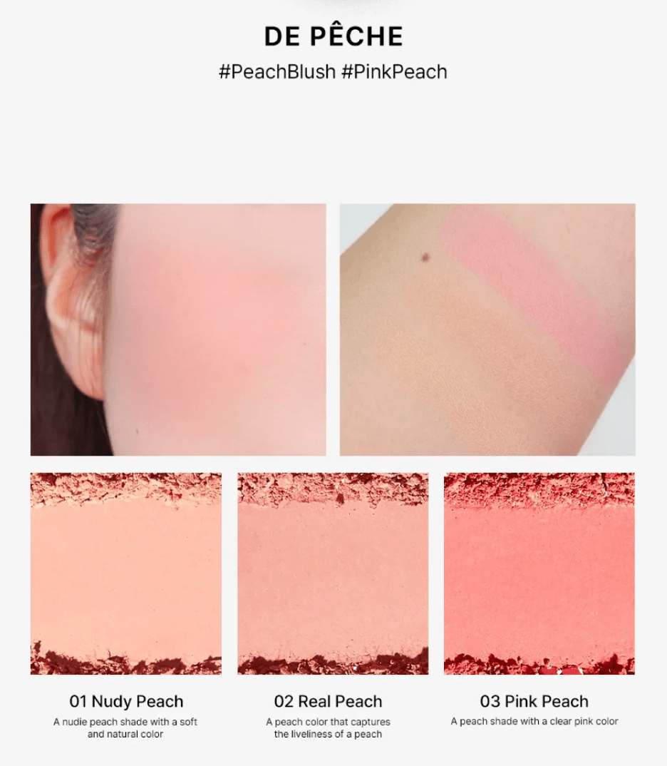 TOO COOL FOR SCHOOL Artclass By Rodin Blusher 9.5g - #De Peach Health & Beauty oceanbuy beauty markham toronto free ship USA asian korean skincare