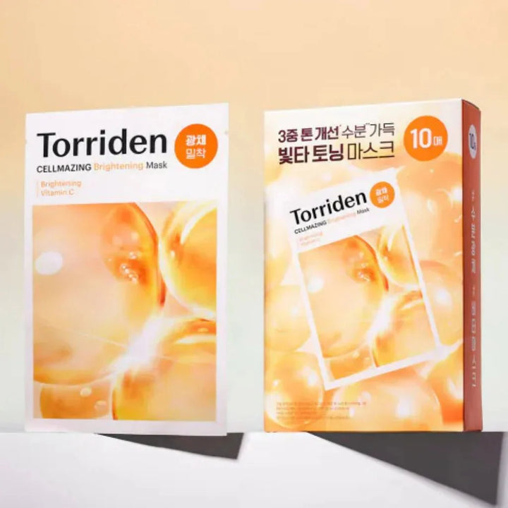 TORRIDEN Cellmazing Vita C Brightening Hydrating Sheet Mask (Box/Single)