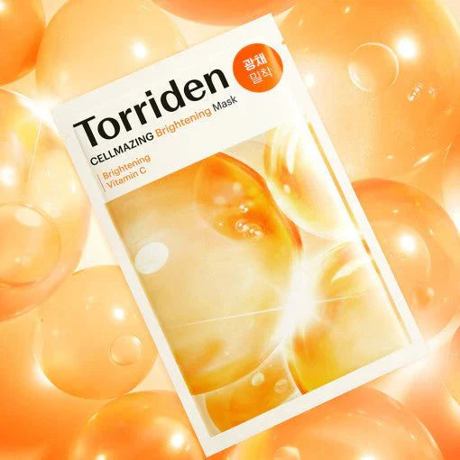 TORRIDEN Cellmazing Vita C Brightening Hydrating Sheet Mask (Box/Single)