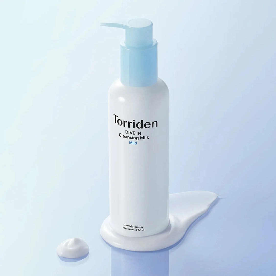 TORRIDEN Dive In Cleansing Milk, Hydrating Low pH Cleanser, 200ml