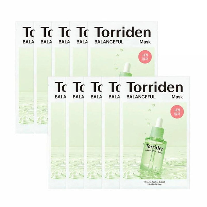 TORRIDEN Balanceful Cica Mask 10Pcs Health & Beauty 1