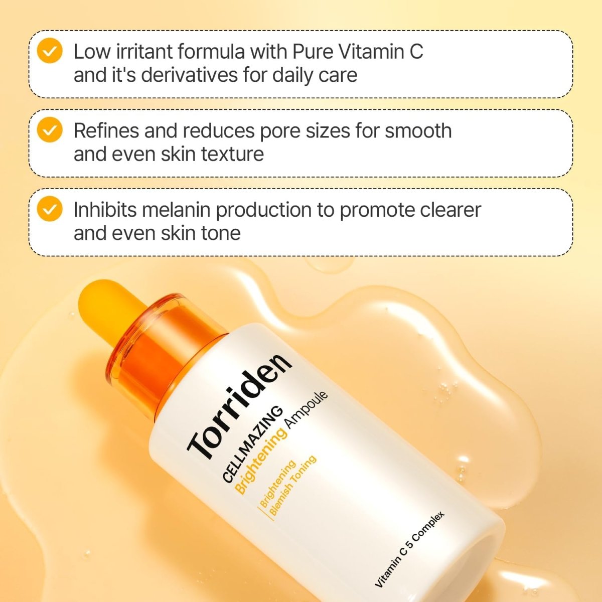 TORRIDEN Cellmazing Vita C Brightening Ampoule 30ml| Oceanbuy Beauty