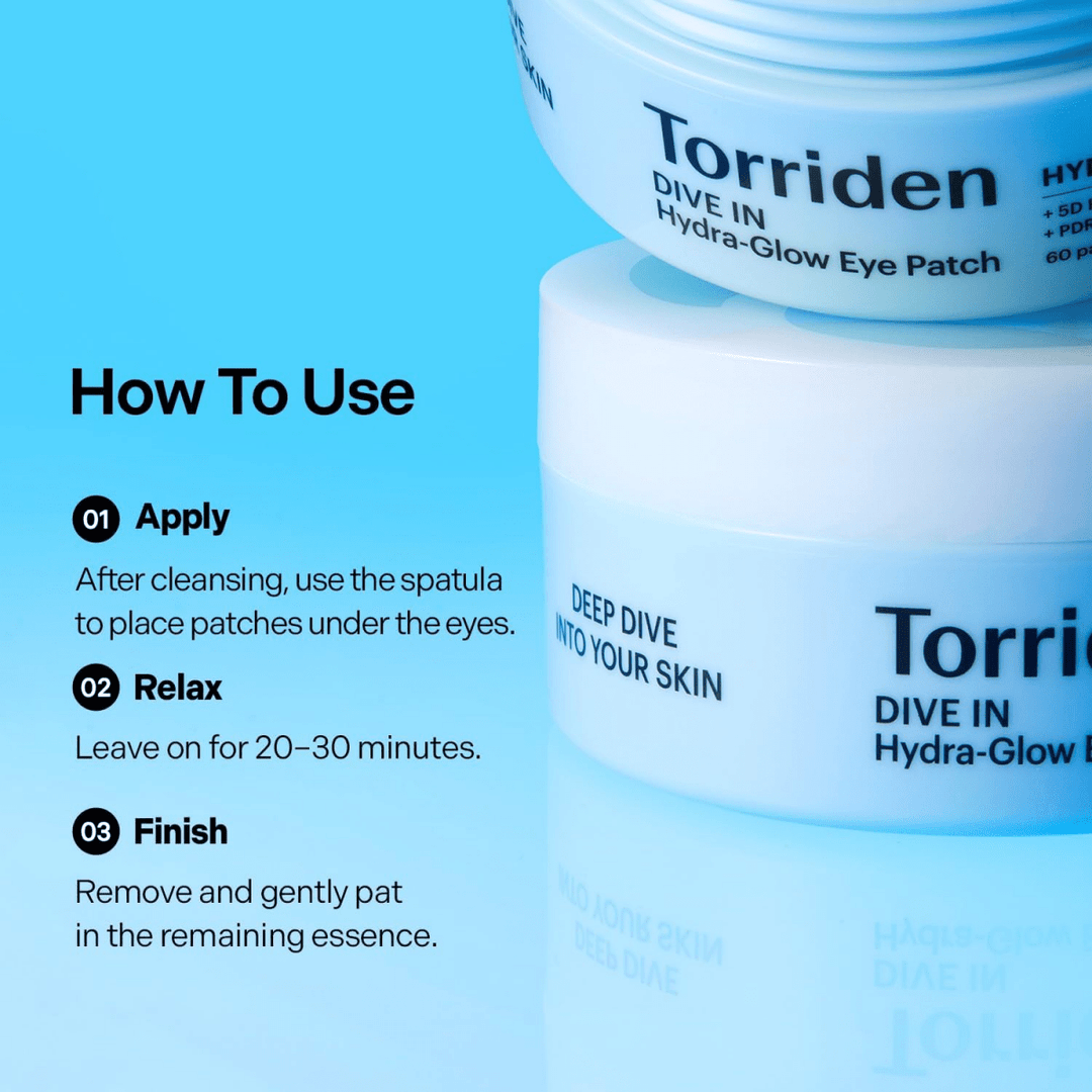 Torriden Dive-In Hydra Glow Eye Patch Hyaluronic Acid 60pcs Patch 7