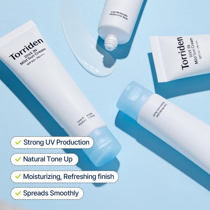 TORRIDEN DIVE - IN Mild Sun Cream 60ml Health & Beauty
