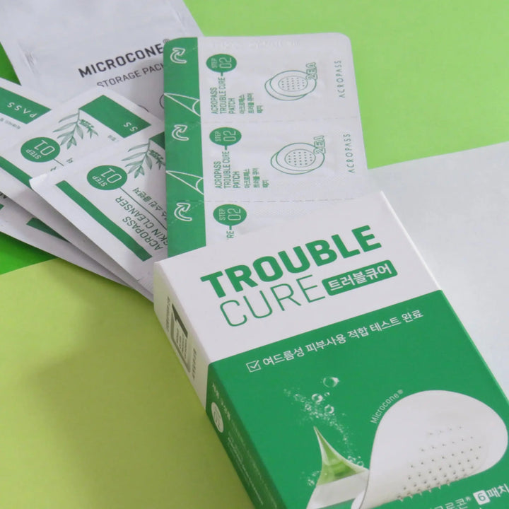Acropass Trouble Cure Spot Patch 6pcs Acne, Anti-Aging, BHA, Combination Skin, Dry Skin, Hyaluronic Acid, Micro Needle Patch, Niacinamide, Oily Skin, Oily/Combination Skin, Peptides, Pimple Patch, Pore control, Quiz, Spot Treatment, Tea Tree, Troubled Skin, Vitamin E, SKIN CARE, Treatments, Acne Patch