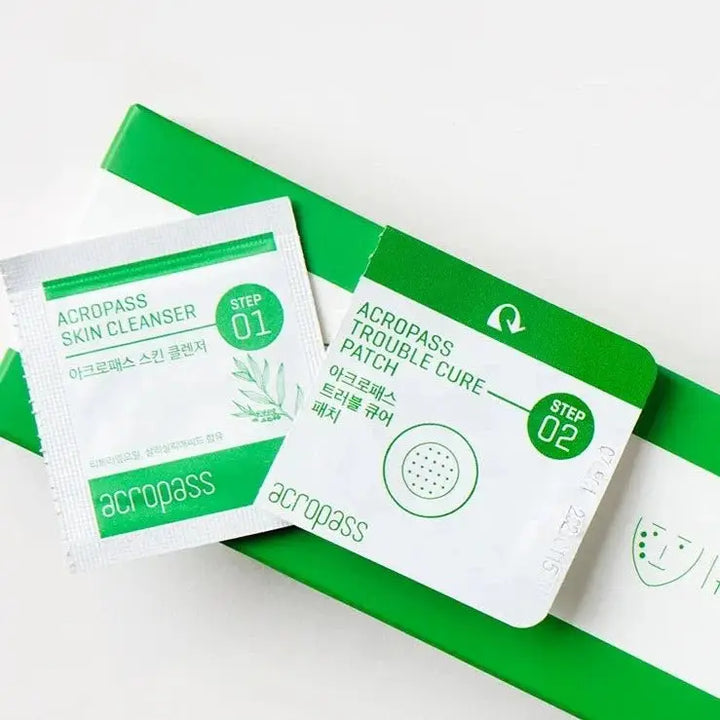 Acropass Trouble Cure Spot Patch 6pcs Acne, Anti-Aging, BHA, Combination Skin, Dry Skin, Hyaluronic Acid, Micro Needle Patch, Niacinamide, Oily Skin, Oily/Combination Skin, Peptides, Pimple Patch, Pore control, Quiz, Spot Treatment, Tea Tree, Troubled Skin, Vitamin E, SKIN CARE, Treatments, Acne Patch