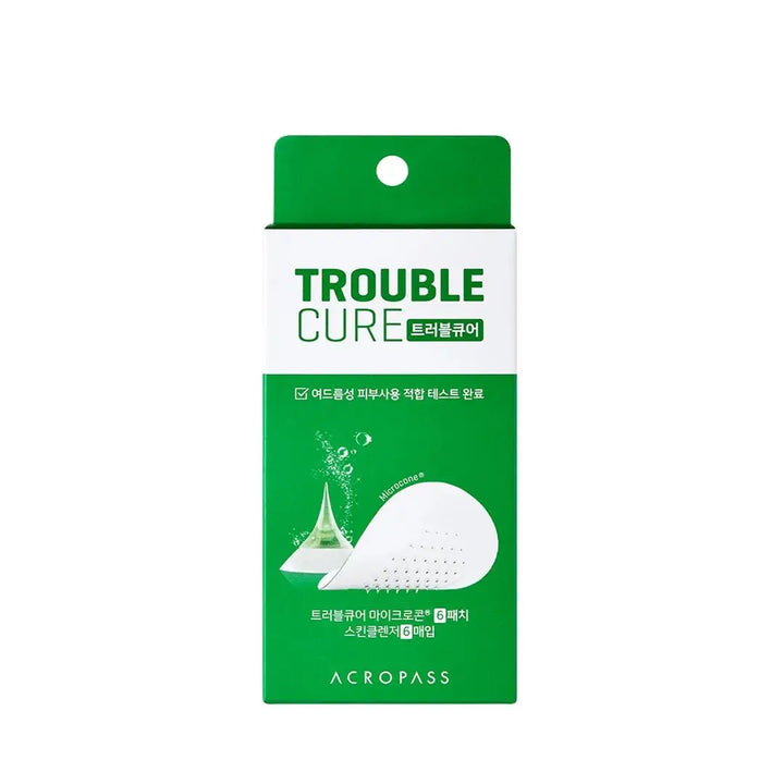 Acropass Trouble Cure Spot Patch 6pcs Acne, Anti-Aging, BHA, Combination Skin, Dry Skin, Hyaluronic Acid, Micro Needle Patch, Niacinamide, Oily Skin, Oily/Combination Skin, Peptides, Pimple Patch, Pore control, Quiz, Spot Treatment, Tea Tree, Troubled Skin, Vitamin E, SKIN CARE, Treatments, Acne Patch