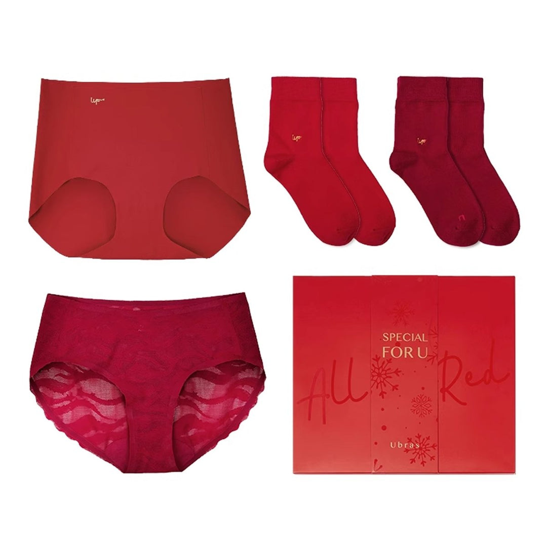 UBRAS All in Red Special Set - 3 Size to Choose Health & Beauty oceanbuy beauty markham toronto free ship USA asian korean skincare