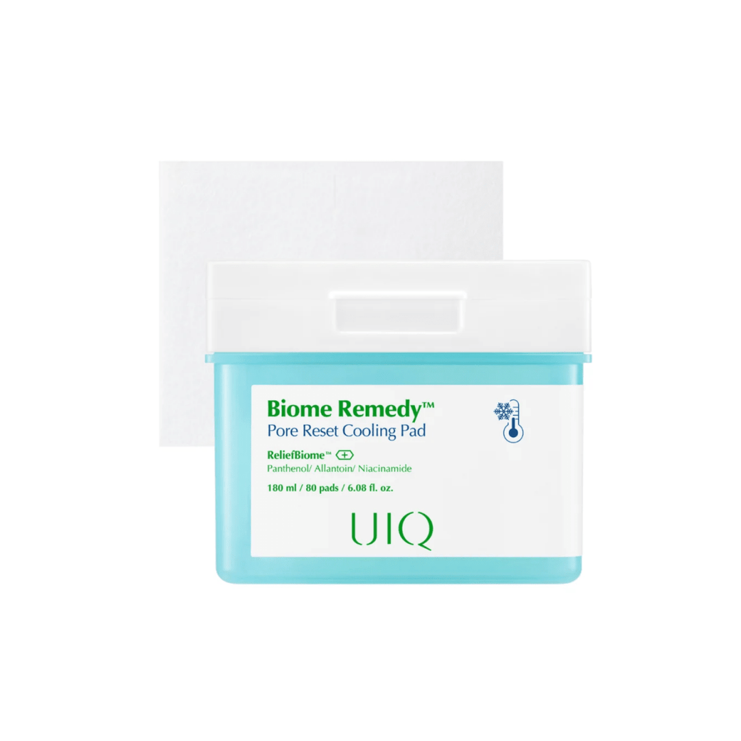 UIQ Biome Remedy Pore Reset Cooling Pad 80 pads Mask 1