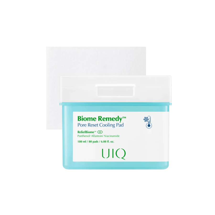 UIQ Biome Remedy Pore Reset Cooling Pad 80 pads Mask 1