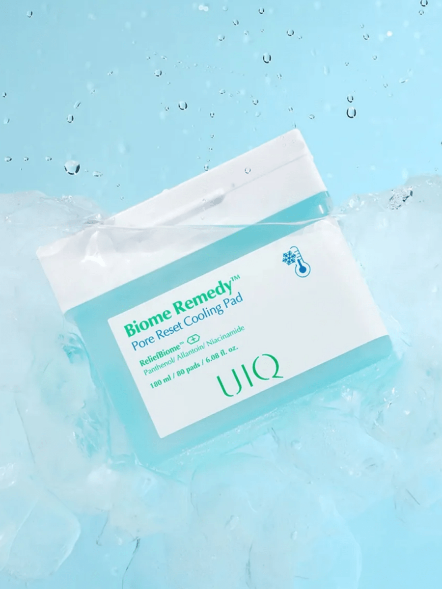 UIQ Biome Remedy Pore Reset Cooling Pad 80 pads Mask 2