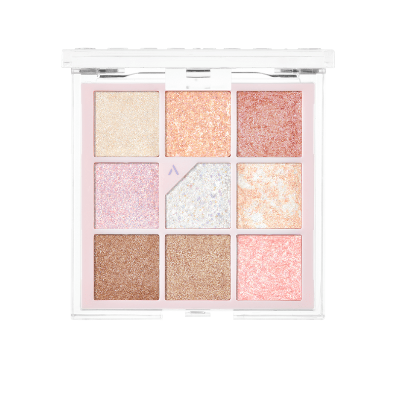 unleashia Glitterpedia Eye Palette Glitter Eyeshadow 62g - 6 Types Eye Makeup 1