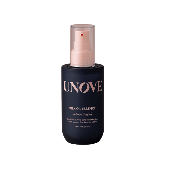 UNOVE Silk Oil Essence 70ml - Warm Petals Hair Oil & Serum 1