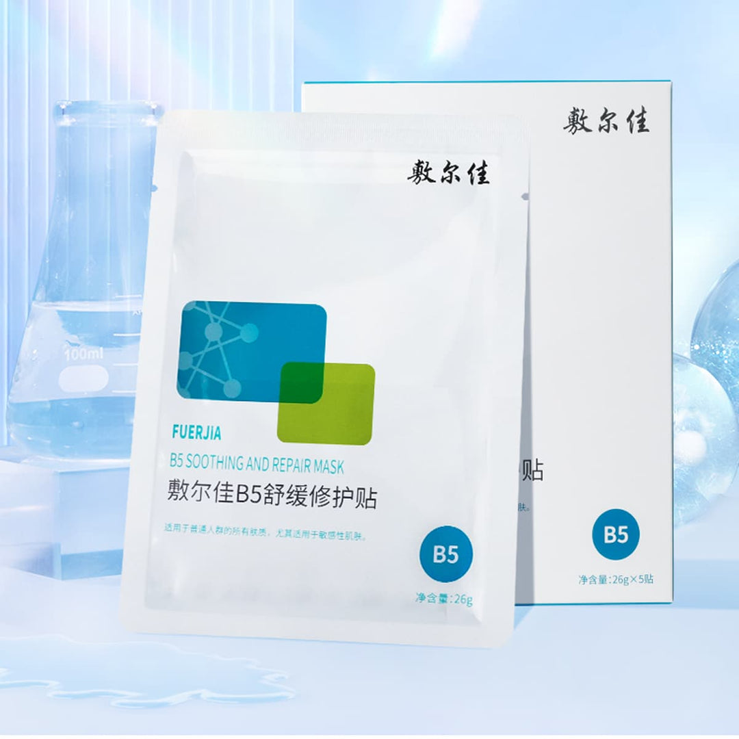 Voolga B5 Soothing Repair 5 pcs Sheet Mask 4