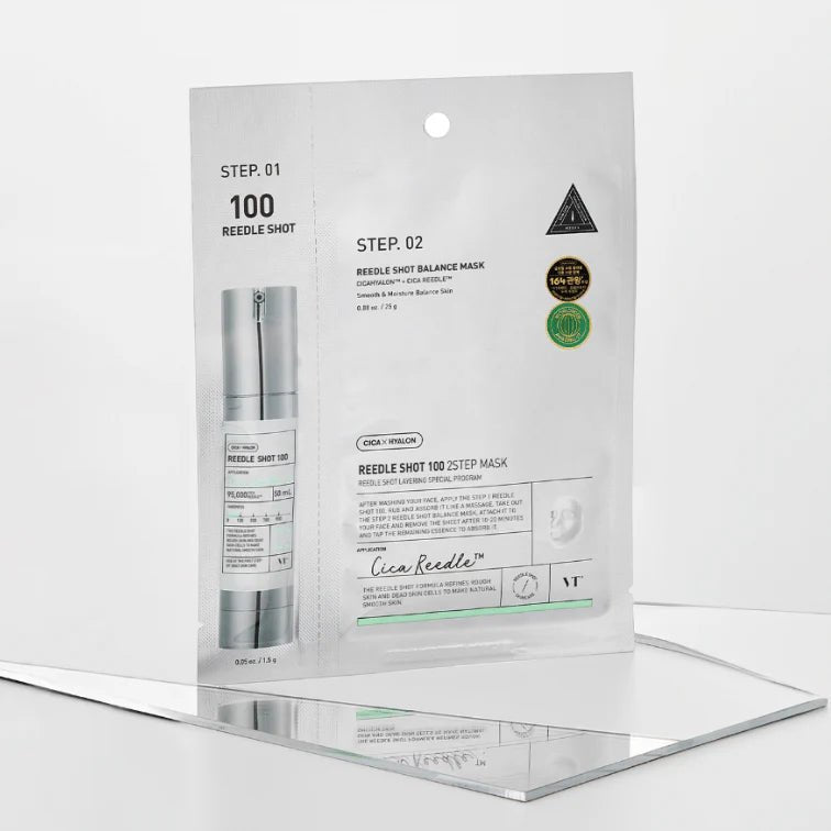 VT Mild Reedle Shot 100 2 - Step Mask 1PcsHealth & Beauty oceanbuy.ca markham toronto free ship USA asian korean skincare