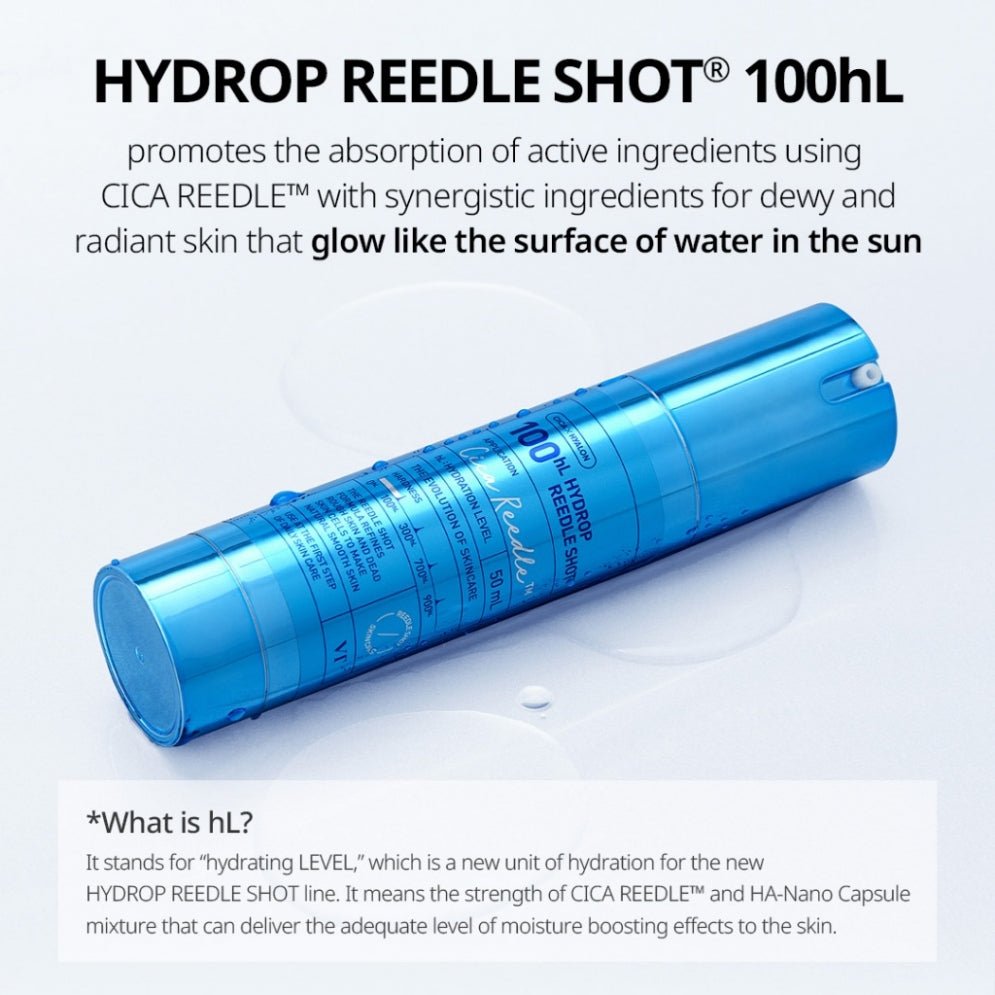 VT Cosmetics Hydrop Reedle Shot 100hL 50ml Serum 2