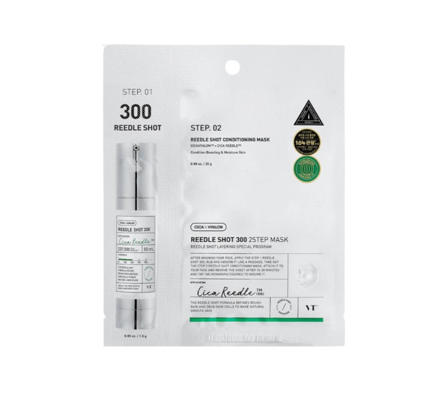 VT Mild Reedle Shot 300 2 - Step Mask 1Pcs Health & Beauty 1