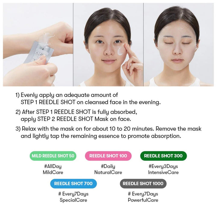 VT Mild Reedle Shot 300 2 - Step Mask 1Pcs Health & Beauty 5