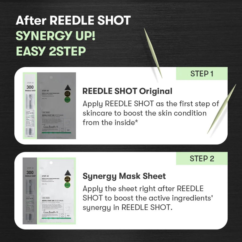 VT Mild Reedle Shot 300 2 - Step Mask 1Pcs Health & Beauty 4