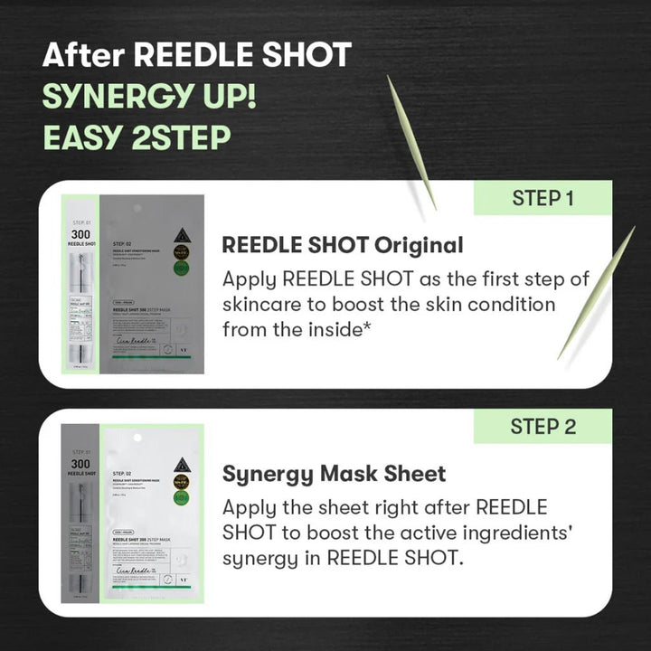 VT Mild Reedle Shot 300 2 - Step Mask 1Pcs Health & Beauty 4