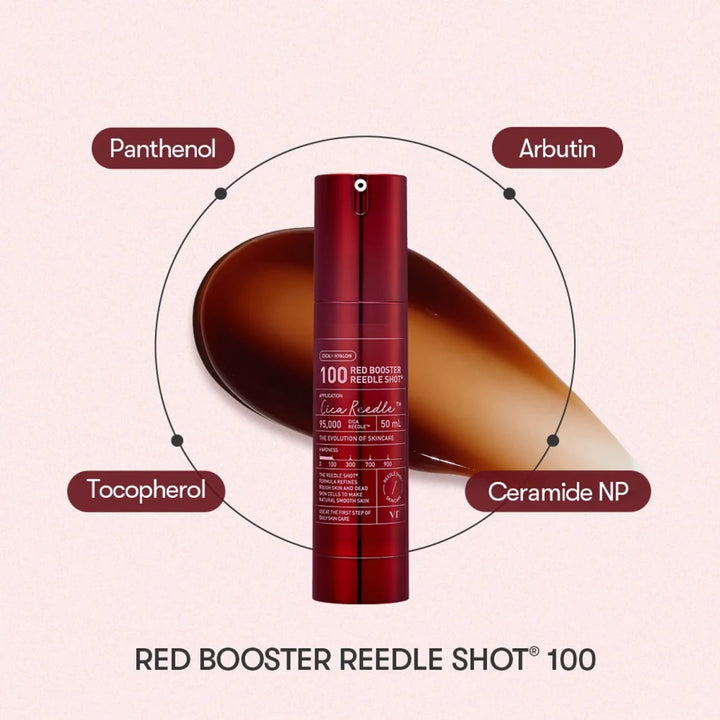 VT Red Booster Reedle Shot 100 Essence 50ml Toner & Essence 2