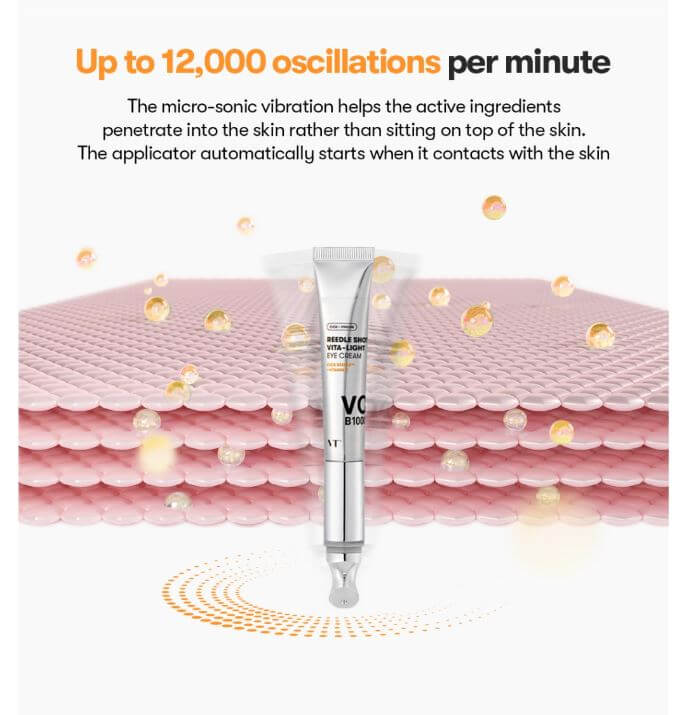 VT Reedle Shot Vita - Light Eye Cream 15ml Eye Cream & Serum 3