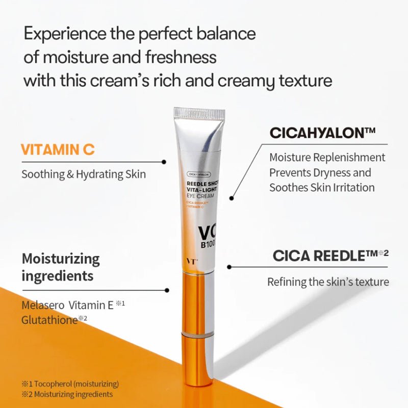 VT Reedle Shot Vita - Light Eye Cream 15ml Eye Cream & Serum 4