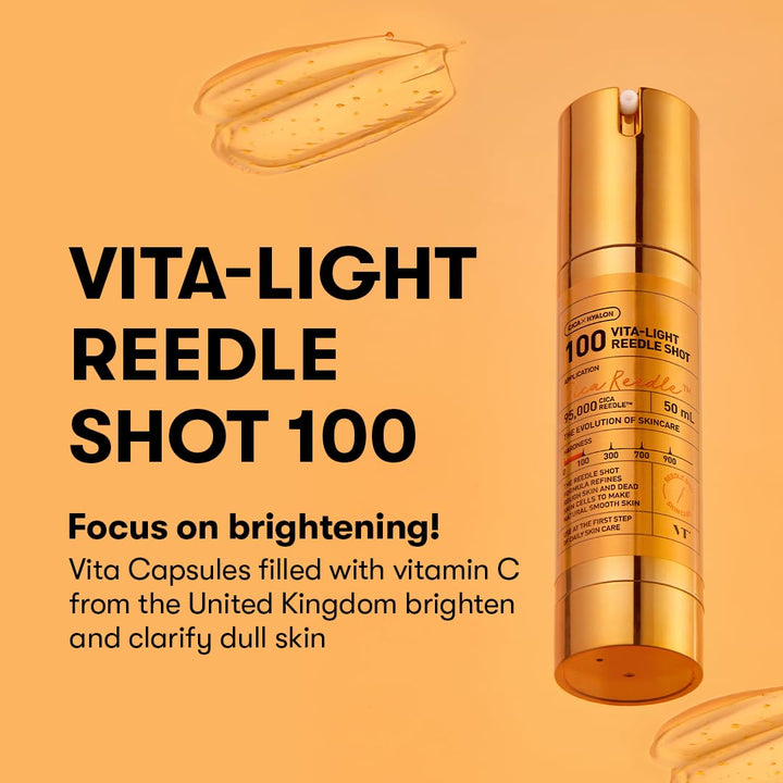 VT Vita Light Reedle Shot 100 Essence 50ml Health & Beauty 3