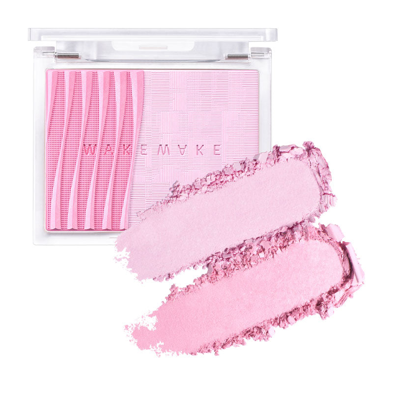 WAKEMAKE Sheer Layering Dual Blusher Sheer Matte 5g