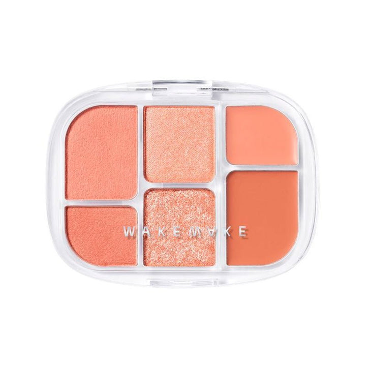 WAKEMAKE Soft Sheer Multi Palette Watercolor Pigmentation 64g Eye Makeup 1