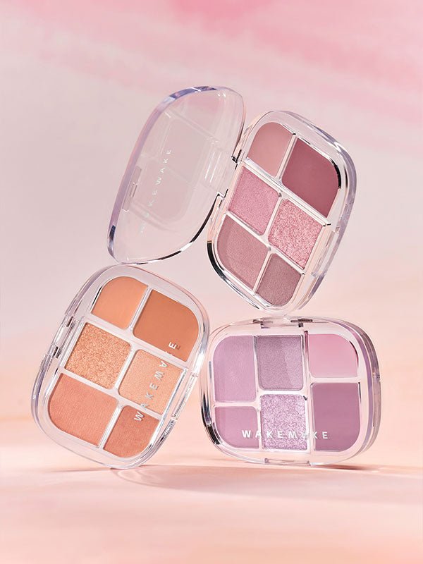 WAKEMAKE Soft Sheer Multi Palette Watercolor Pigmentation 64g Eye Makeup 2