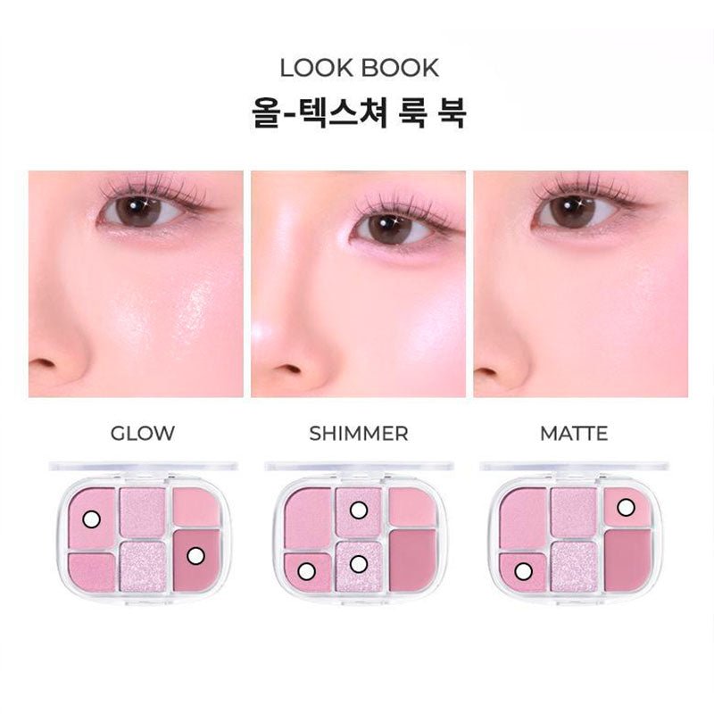 WAKEMAKE Soft Sheer Multi Palette Watercolor Pigmentation 64g Eye Makeup 10