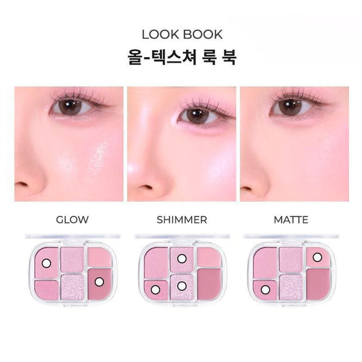WAKEMAKE Soft Sheer Multi Palette Watercolor Pigmentation 64g Eye Makeup 10