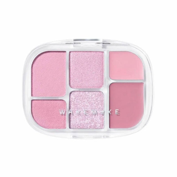WAKEMAKE Soft Sheer Multi Palette Watercolor Pigmentation 64g Eye Makeup 8