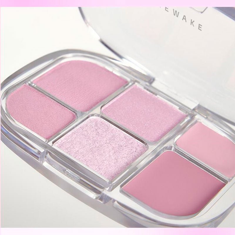 WAKEMAKE Soft Sheer Multi Palette Watercolor Pigmentation 64g Eye Makeup 9