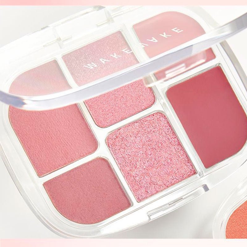 WAKEMAKE Soft Sheer Multi Palette Watercolor Pigmentation 64g Eye Makeup 6